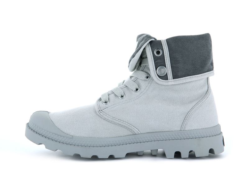 Men's Palladium Baggy Boots Grey | UAE  CUEHJ1496