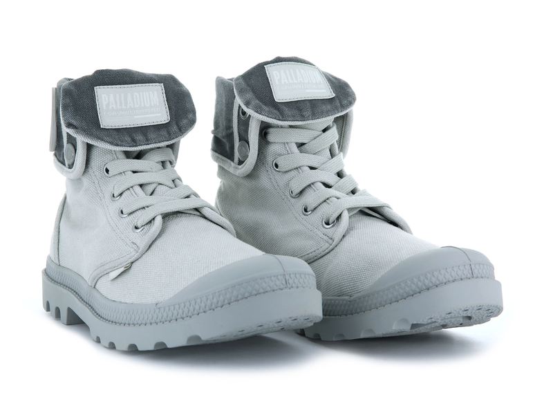 Men's Palladium Baggy Boots Grey | UAE  CUEHJ1496