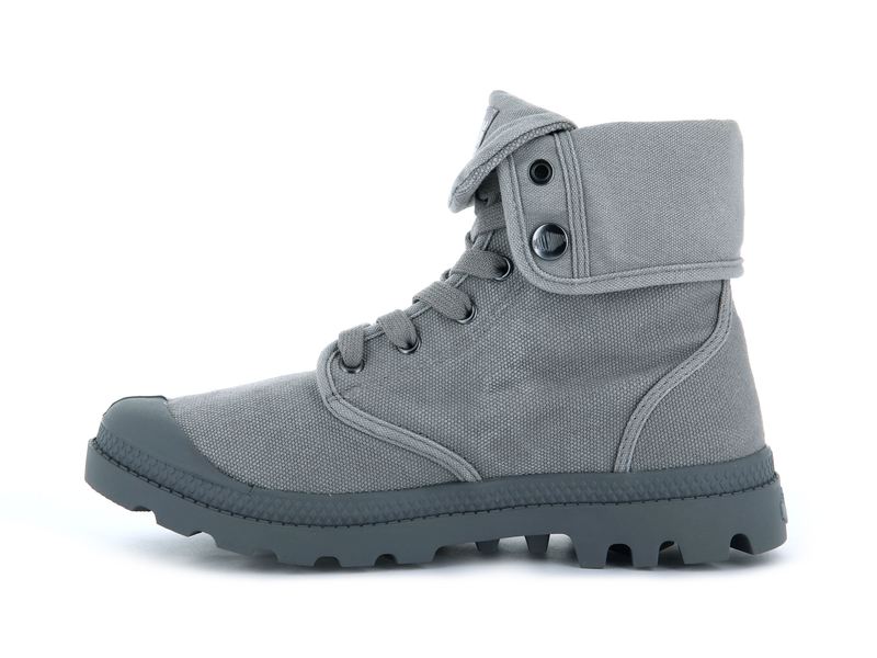 Men's Palladium Baggy Boots Titanium | UAE  QAFXC1384