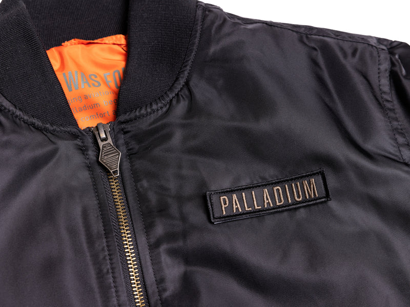 Men's Palladium City Flight Jackets Black | UAE  HILMO3105