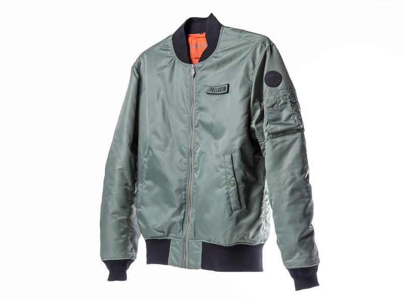 Men's Palladium City Flight Jackets Green | UAE  NISRF8257