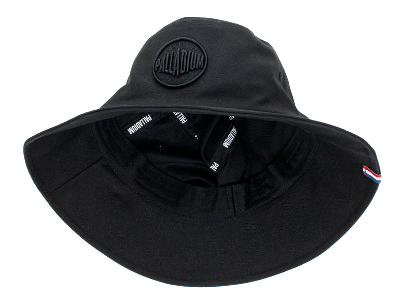 Men's Palladium Logo Bucket Hats Black | UAE  TPASC8423