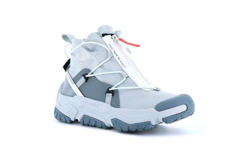 Men's Palladium Off-Grid Hi Zip Waterproof + Low Tops Grey | UAE  HNTML0152