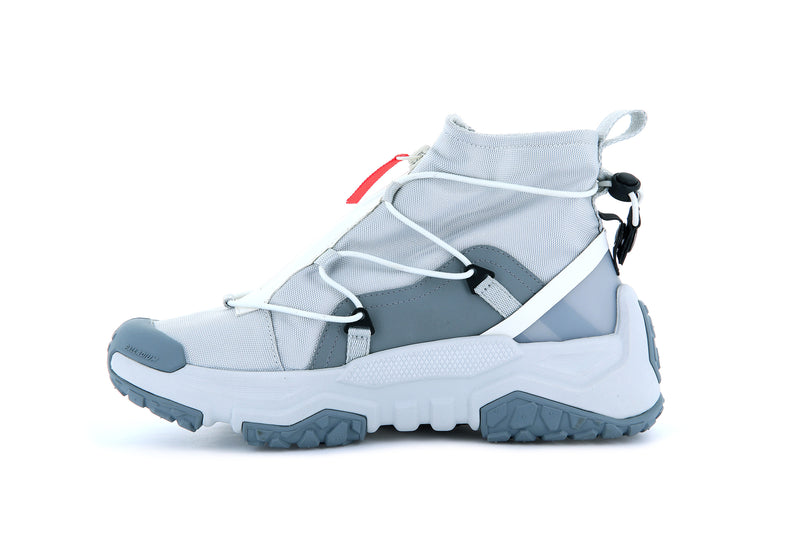 Men's Palladium Off-Grid Hi Zip Waterproof + Low Tops Grey | UAE  HNTML0152