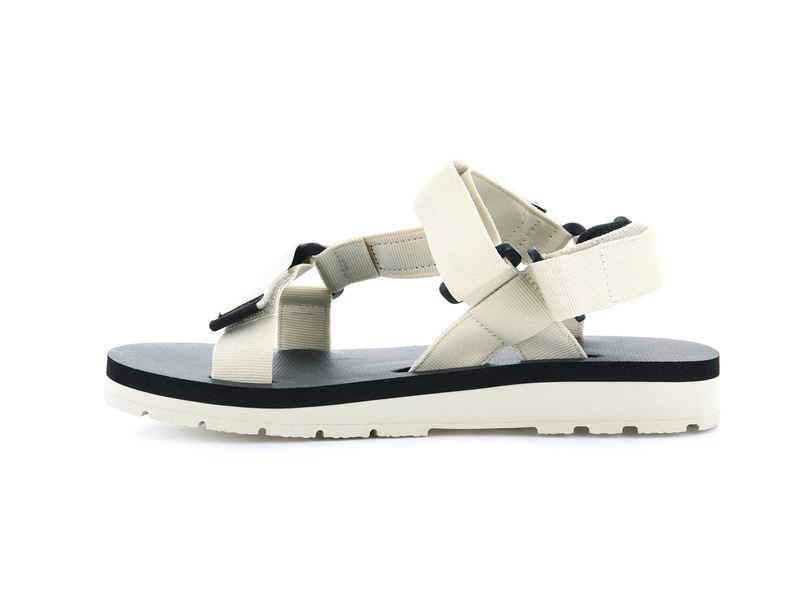 Men's Palladium Outdoorsy Urbanity Sandals White | UAE  OXATF8453