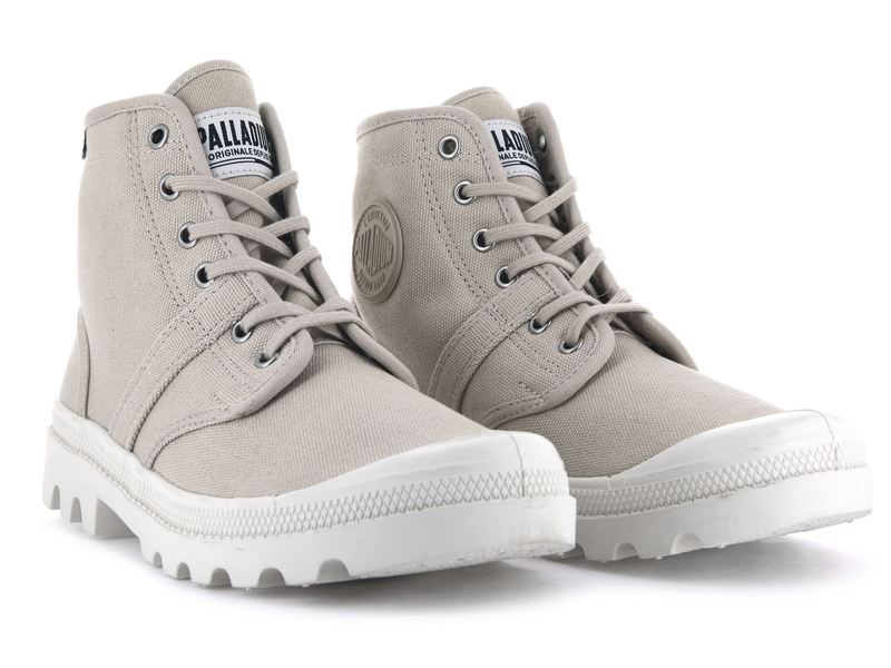 Men's Palladium Pallabrousse Boots Beige | UAE  MDGLA1237