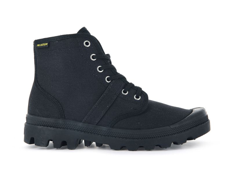 Men\'s Palladium Pallabrousse Boots Black | UAE  OTJNM5314