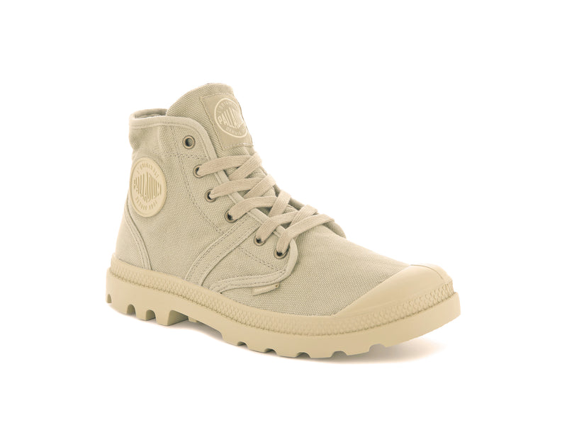 Men's Palladium Pallabrousse Boots Khaki | UAE  DVPXZ3826