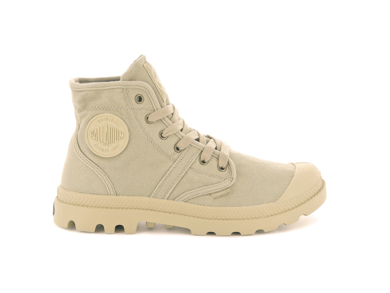 Men\'s Palladium Pallabrousse Boots Khaki | UAE  DVPXZ3826