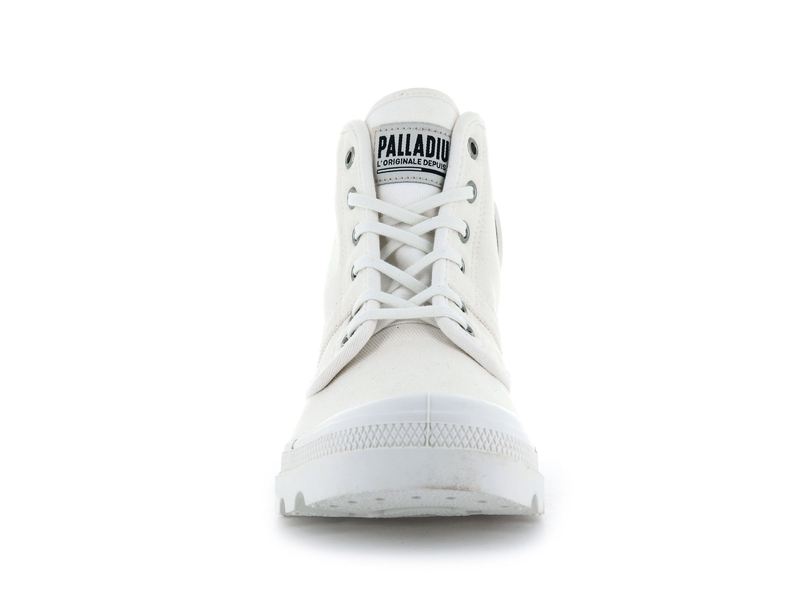 Men's Palladium Pallabrousse High Tops White | UAE  GLAZR9543