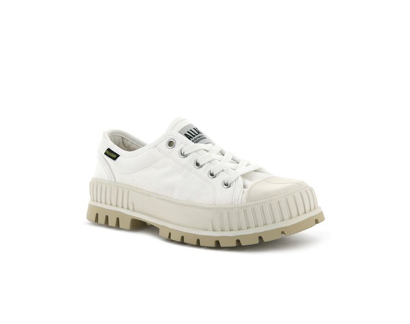 Men's Palladium Pallashock Og Low Tops White | UAE  TIAYO2384