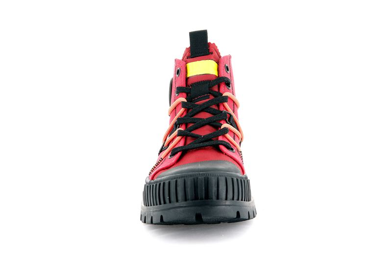 Men's Palladium Pallashock Re-Craft High Tops Red | UAE  OLNXC8074