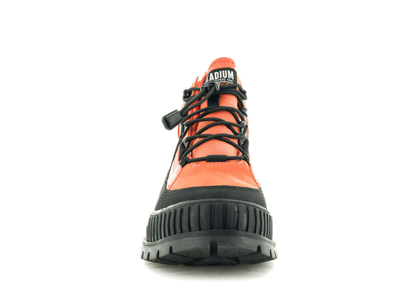 Men's Palladium Pallashock Travel Wp+ High Tops Orange | UAE  GIHYN5241