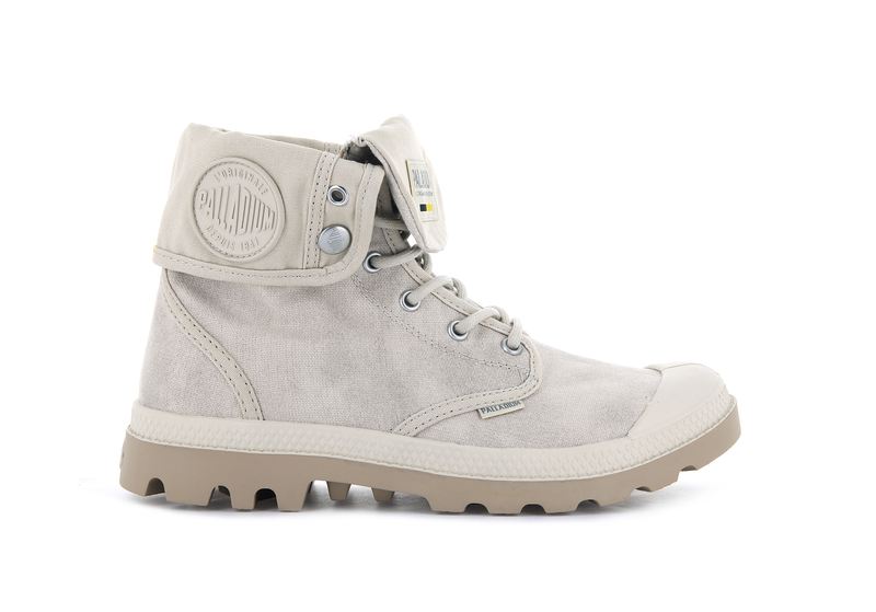 Men\'s Palladium Pampa Baggy Wax Boots Beige | UAE  JXEML5837