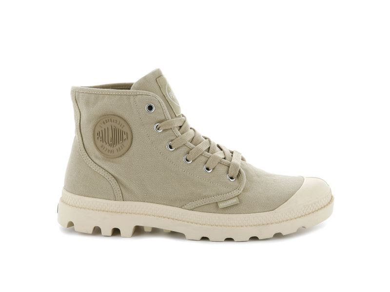 Men\'s Palladium Pampa Hi Boots Beige | UAE  TQLBR4081