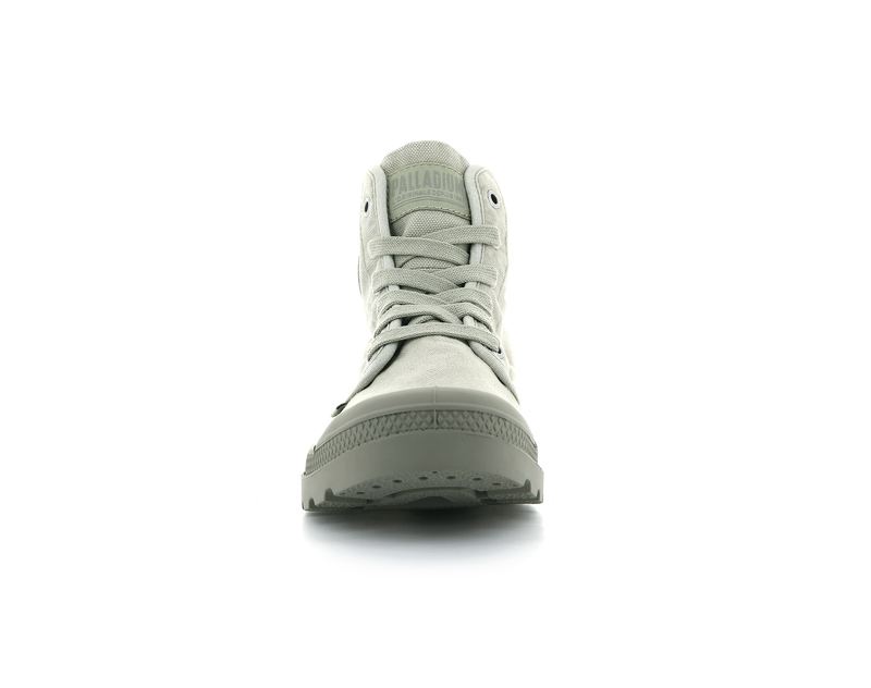 Men's Palladium Pampa Hi Boots Grey | UAE  OXTJZ2507