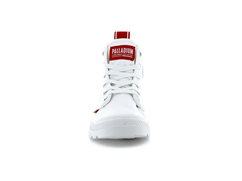 Men's Palladium Pampa Hi Dare High Tops White | UAE  LVHQD0924