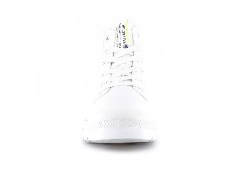 Men's Palladium Pampa Lite+ Recycle Wp+ High Tops White | UAE  IKMNE7941