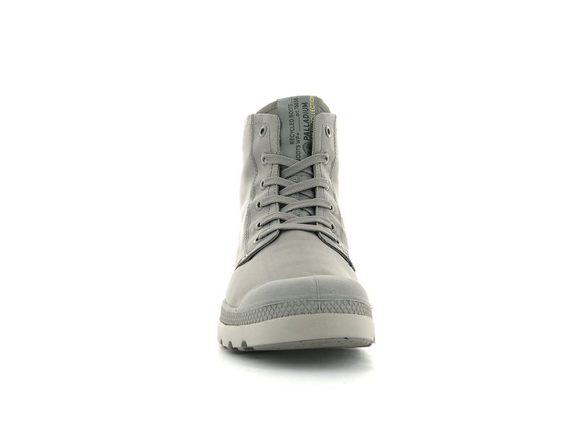 Men's Palladium Pampa Lite+ Recycle Wp+ High Tops Grey | UAE  OAYDQ2394