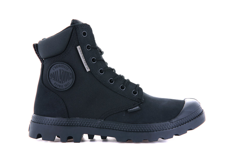 Men\'s Palladium Pampa Sc Wpn U-S Boots Black | UAE  RZXQS7914