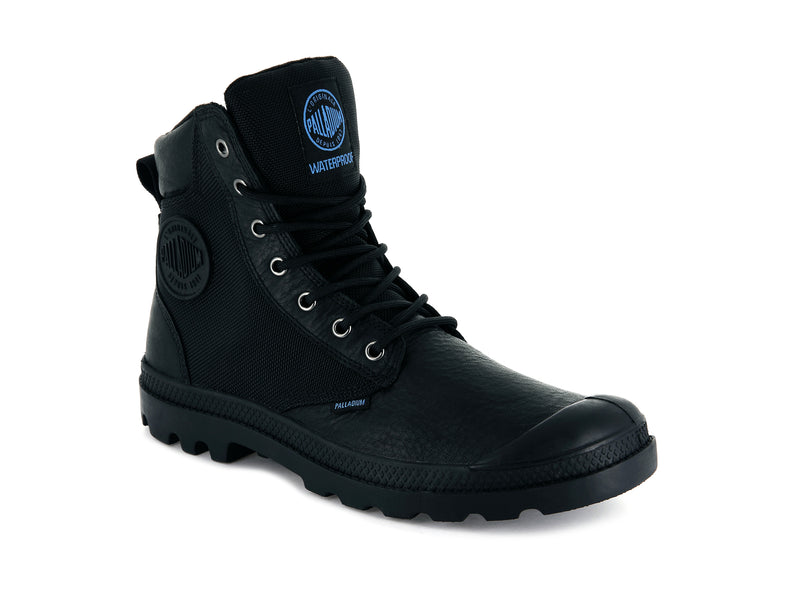 Men's Palladium Pampa Sport Cuff Wpn Boots Black | UAE  APTCS3062