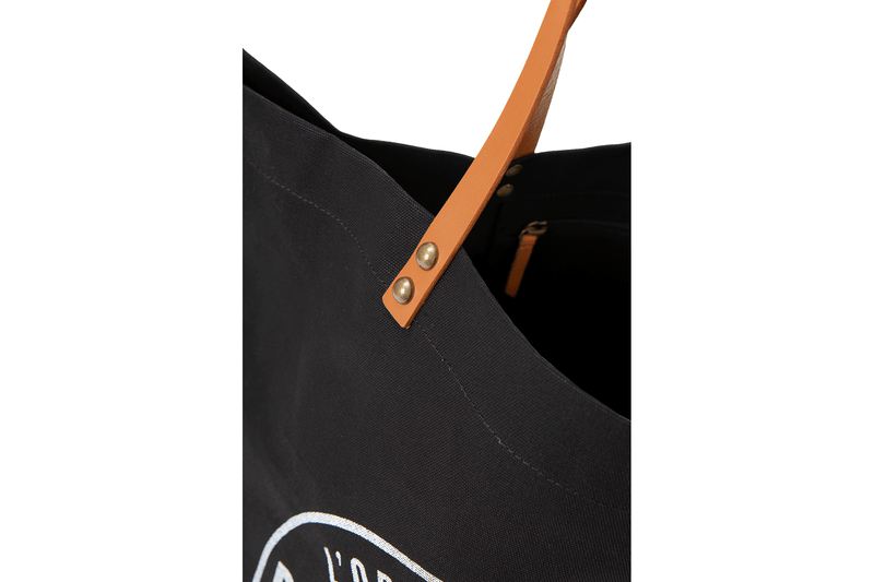 Men's Palladium Round Logo Tote Bags Black | UAE  UGLDV1863