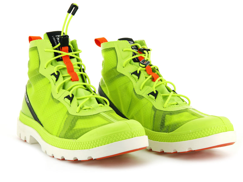 Men's Palladium Travel Lite+ Adventure High Tops Green | UAE  JWIUL8069