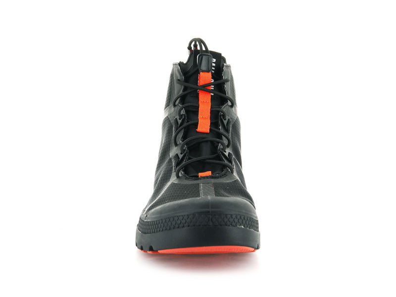 Men's Palladium Travel Lite+ Adventure High Tops Black | UAE  XRGSD1509