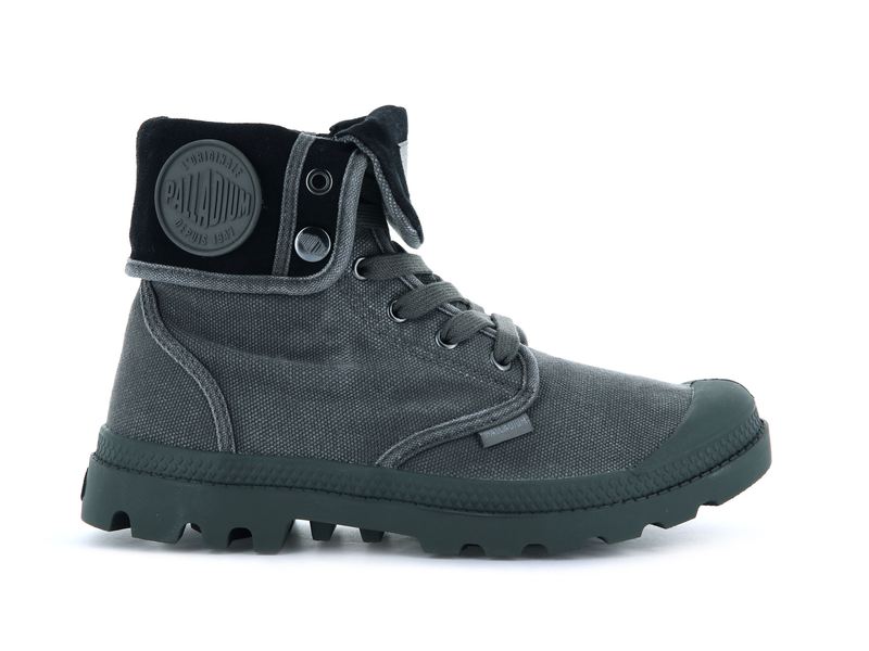 Women\'s Palladium Baggy Boots Black | UAE  ZBSIY1260