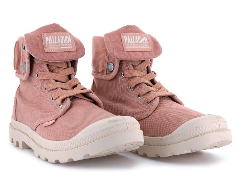 Women's Palladium Baggy Boots Rose | UAE  RMSNB2439