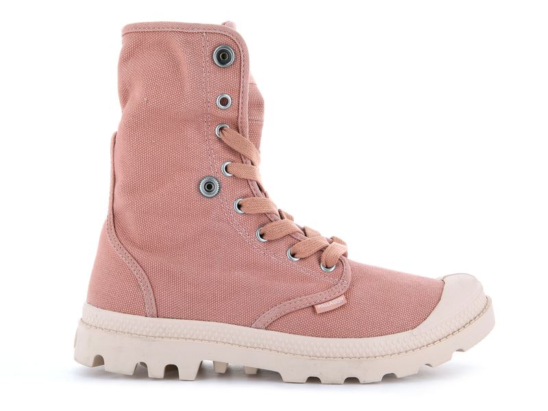 Women's Palladium Baggy Boots Rose | UAE  RMSNB2439