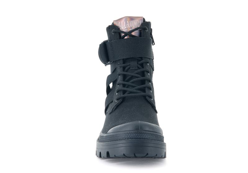 Women's Palladium Pallabase Tact S Tx Boots Black | UAE  UKCOZ5389