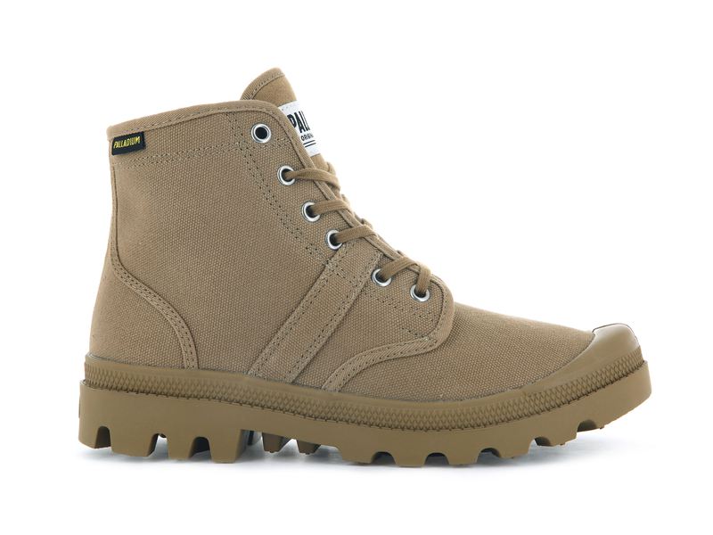 Women\'s Palladium Pallabrousse Boots Olive | UAE  PZWSB1042