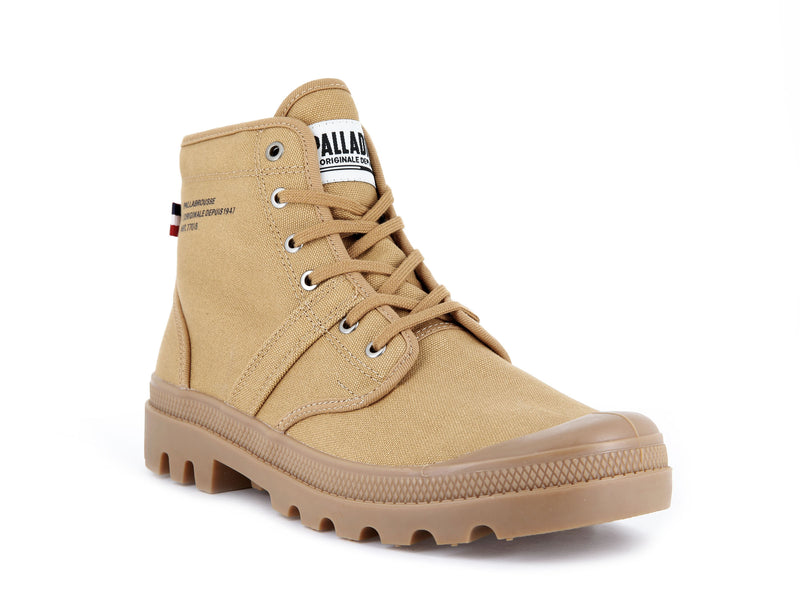 Women's Palladium Pallabrousse Legion Boots Brown | UAE  HNTXA0915