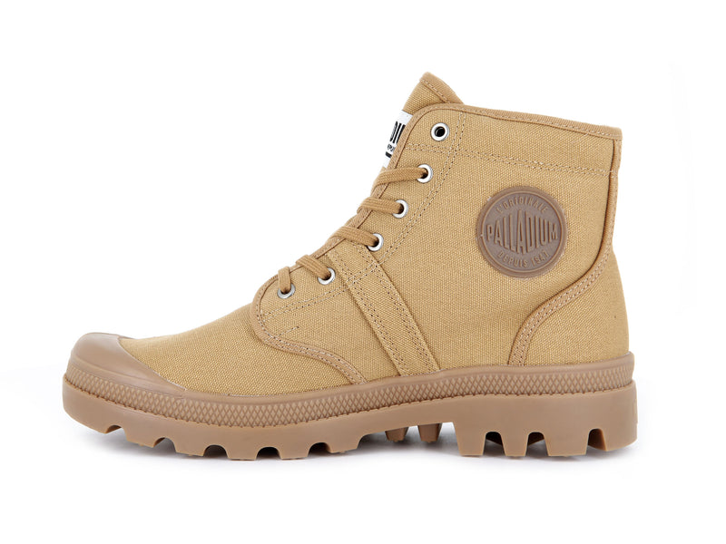 Women's Palladium Pallabrousse Legion Boots Brown | UAE  HNTXA0915