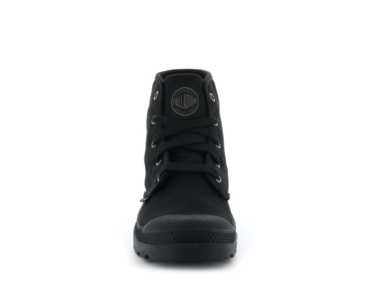 Women's Palladium Pampa Hi Boots Black | UAE  OFSAZ4572