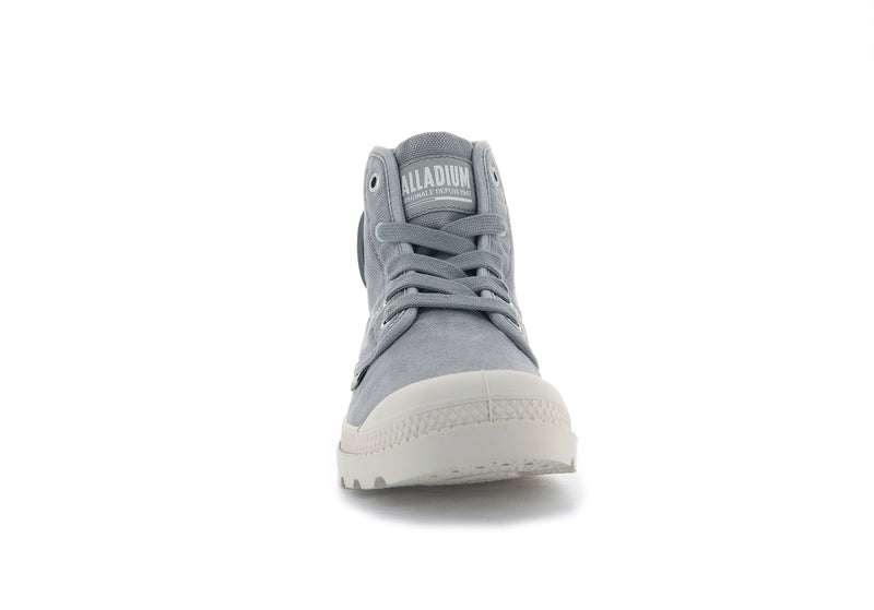 Women's Palladium Pampa Hi Boots Grey | UAE  QCDBN6541