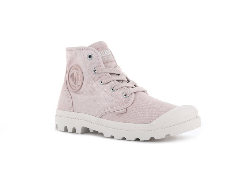 Women's Palladium Pampa Hi Boots Rose | UAE  WRTEN7163