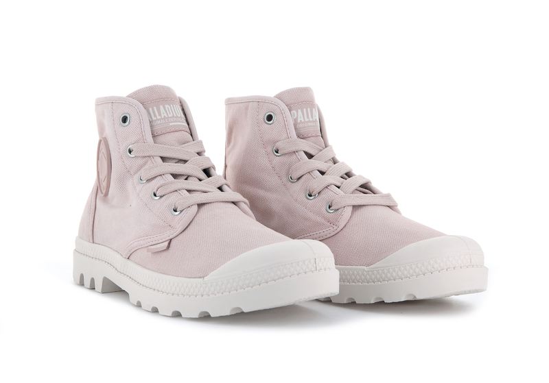 Women's Palladium Pampa Hi Boots Rose | UAE  WRTEN7163