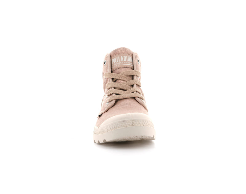 Women's Palladium Pampa Hi Boots Rose | UAE  ZVHUE2158