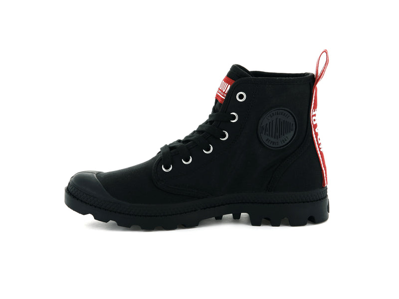 Women's Palladium Pampa Hi Dare Boots Black | UAE  GHALU6129