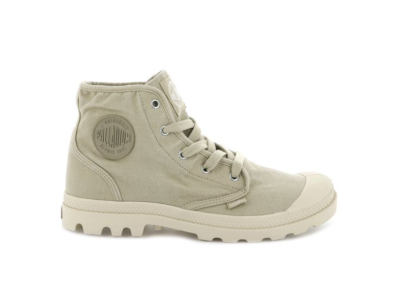 Women\'s Palladium Pampa Hi High Tops Beige | UAE  WRTBH2594