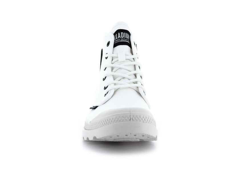 Women's Palladium Pampa Hi Htg Supply Boots White | UAE  AYSXW2470