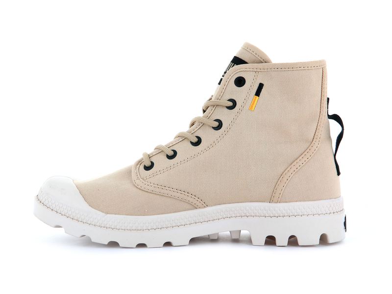 Women's Palladium Pampa Hi Htg Supply Boots Beige | UAE  LRJBS2495