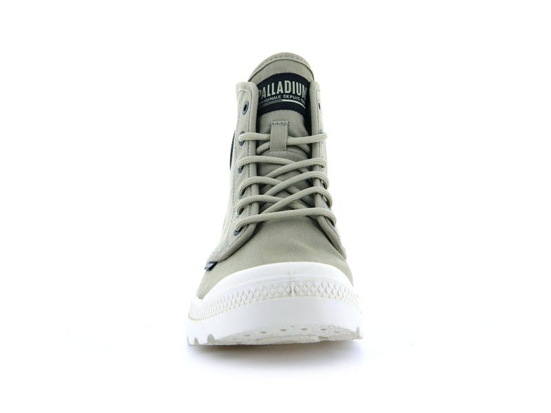 Women's Palladium Pampa Hi Htg Supply High Tops Olive | UAE  XLPWH3158