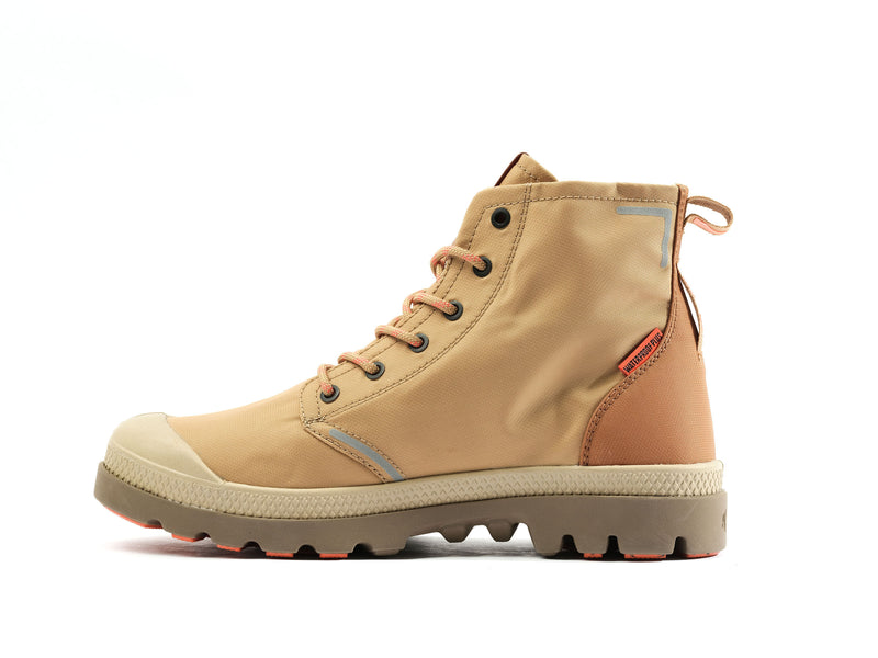 Women's Palladium Pampa Lite+ Recycle Wp+ High Tops Brown | UAE  CIMPT3125