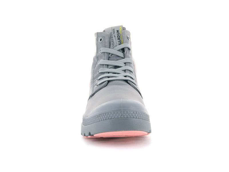 Women's Palladium Pampa Lite+ Recycle Wp+ High Tops Grey | UAE  EKWHL7460