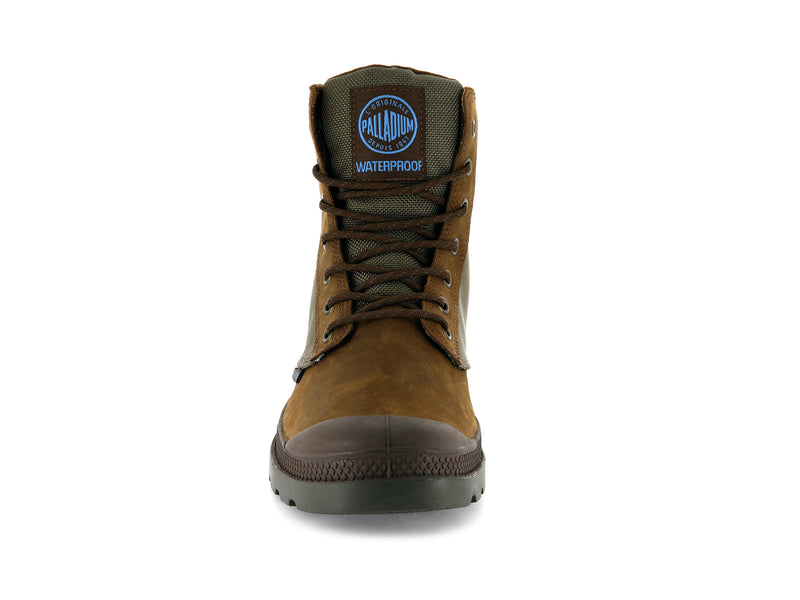 Women's Palladium Pampa Sport Cuff Wpn Boots Brown | UAE  IEFPA4130