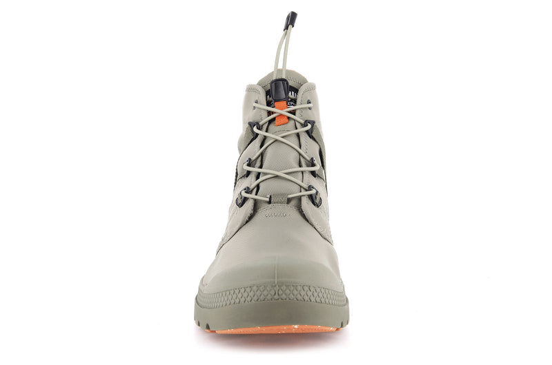 Women's Palladium Pampa Travel Lite+ Waterproof High Tops Grey | UAE  KXBLN6543