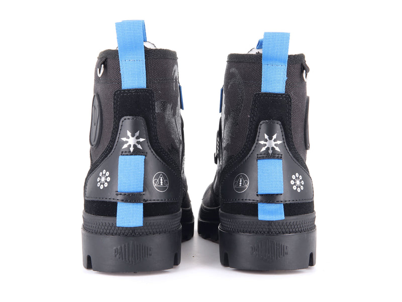 Women's Palladium Pampa Witch Queen X Destiny High Tops Black | UAE  TXBSN0694